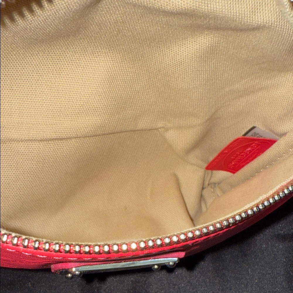 Longchamp Pink Embossed Wristlet - Picture 7 of 10